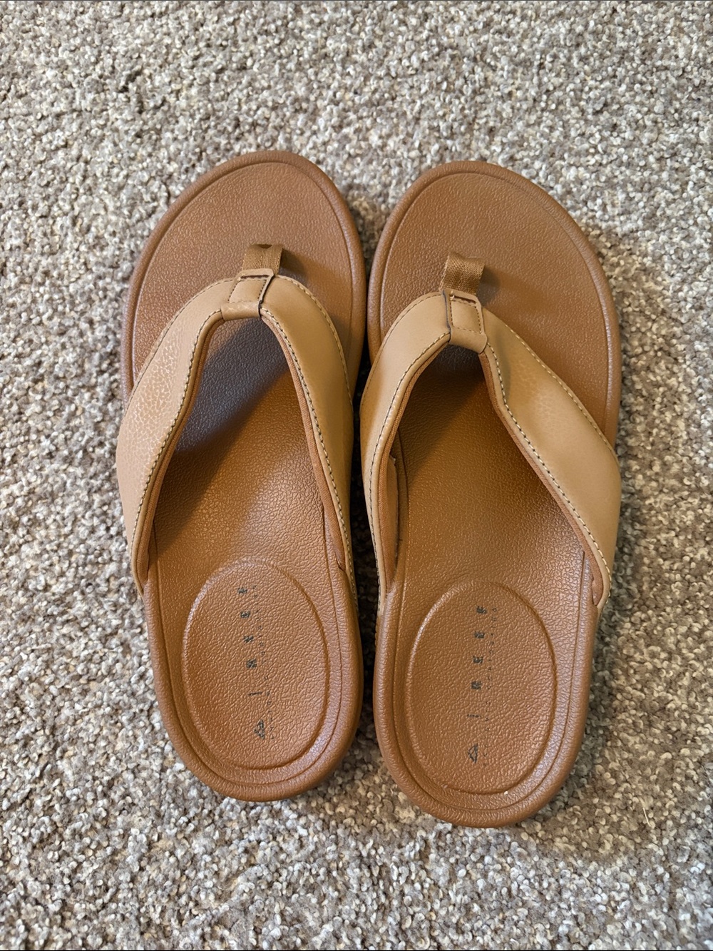 Reef Tan Flip Flop Sandals